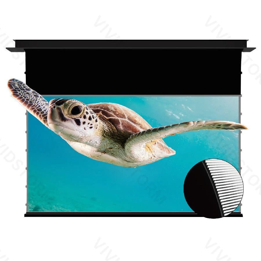 VIVIDSTORM PHANTOM Recessed In-Ceiling Motorized Tension UST ALR