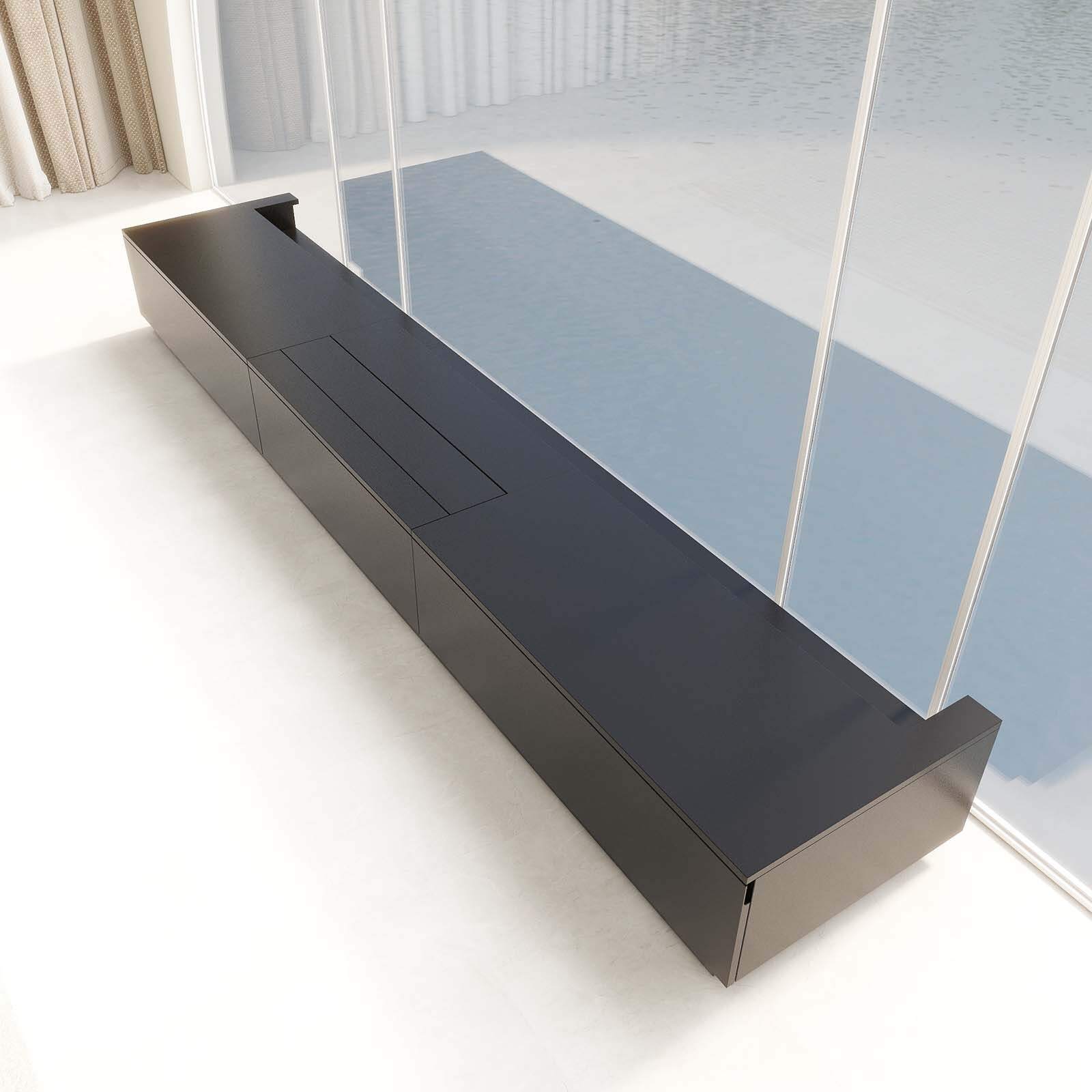 VIVIDSTORM Motorized Laser TV Cabinet Barcelona Mark III