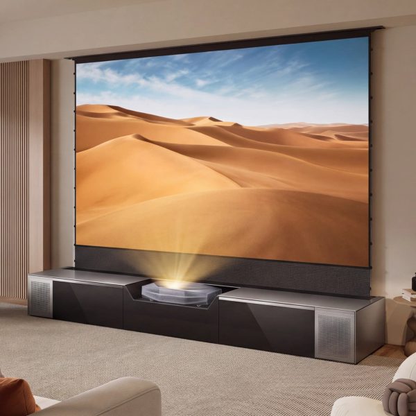 AWOL Vision New Gen Vanish TV Cabinet - Black Finish Home Theater Setup